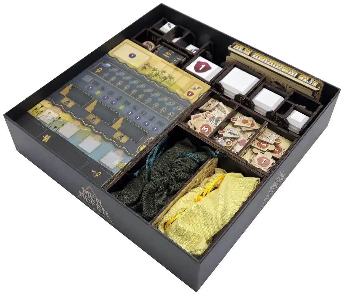 Men-Nefer - Deluxe Insert aus Holz (UV-Print)