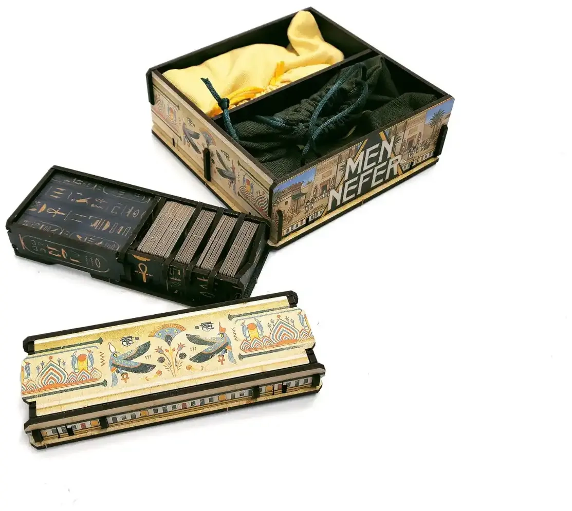 Men-Nefer - Deluxe Insert aus Holz (UV-Print)