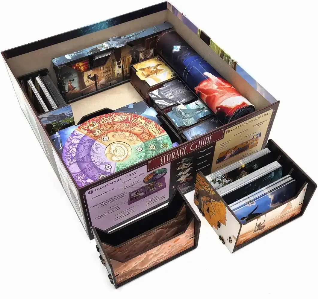 Das Unbewusste - Deluxe Insert aus Holz (UV-Print)