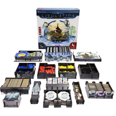 Civolution - Deluxe Insert aus Holz (UV-Print)