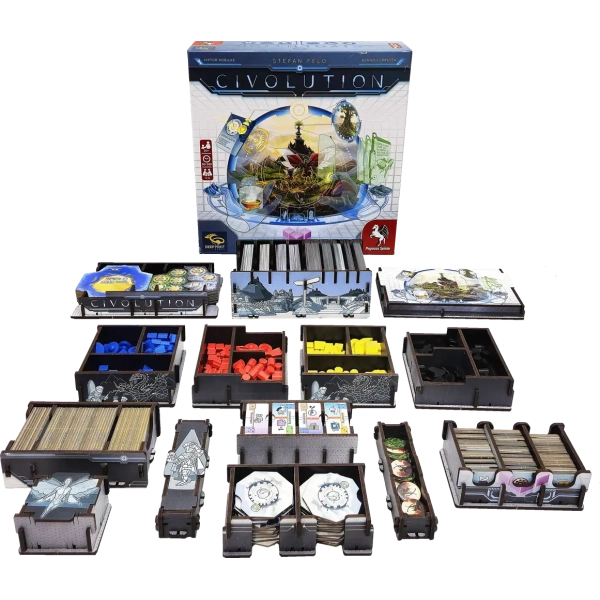 Civolution - Deluxe Insert aus Holz (UV-Print)