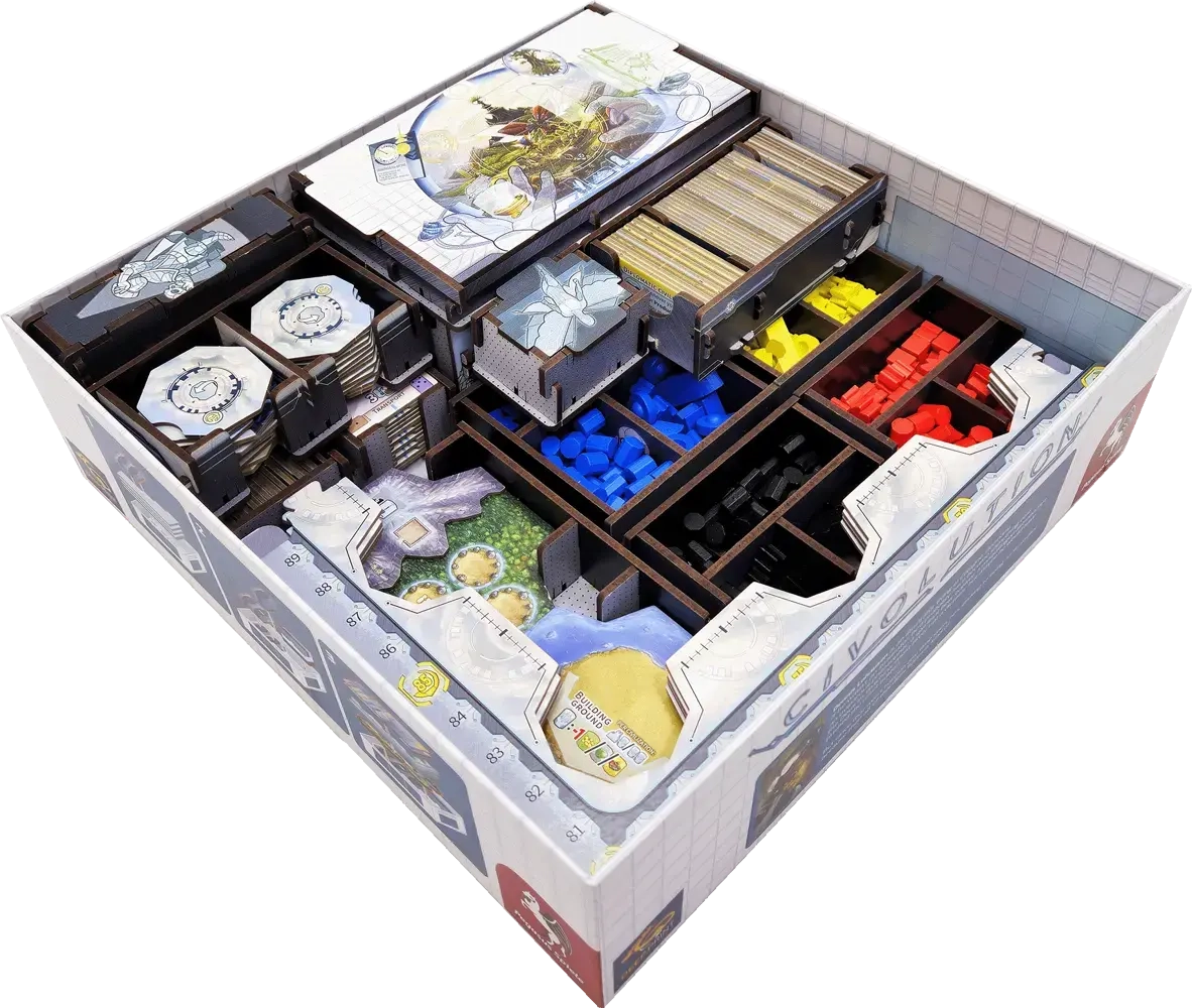 Civolution - Deluxe Insert aus Holz (UV-Print)