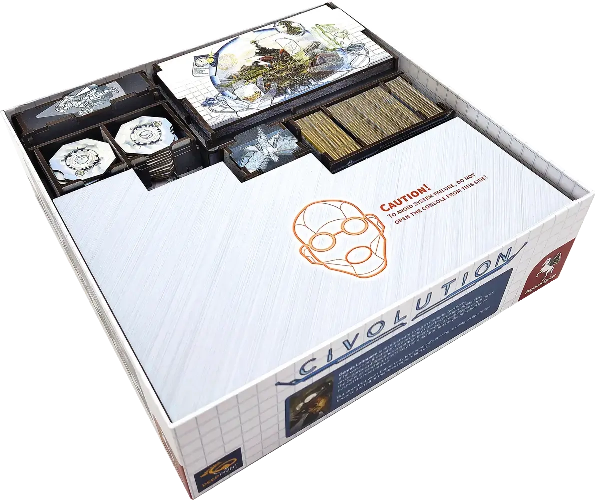 Civolution - Deluxe Insert aus Holz (UV-Print)