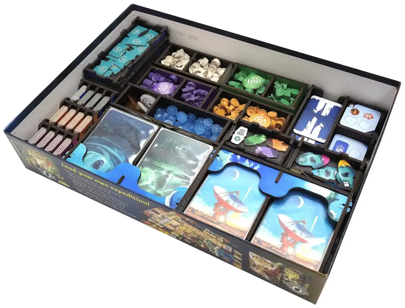 Seti - Deluxe Insert aus Holz (UV-Print)