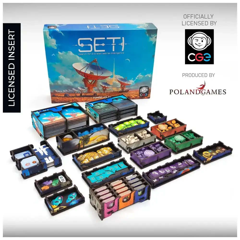 Seti - Deluxe Insert aus Holz (UV-Print)
