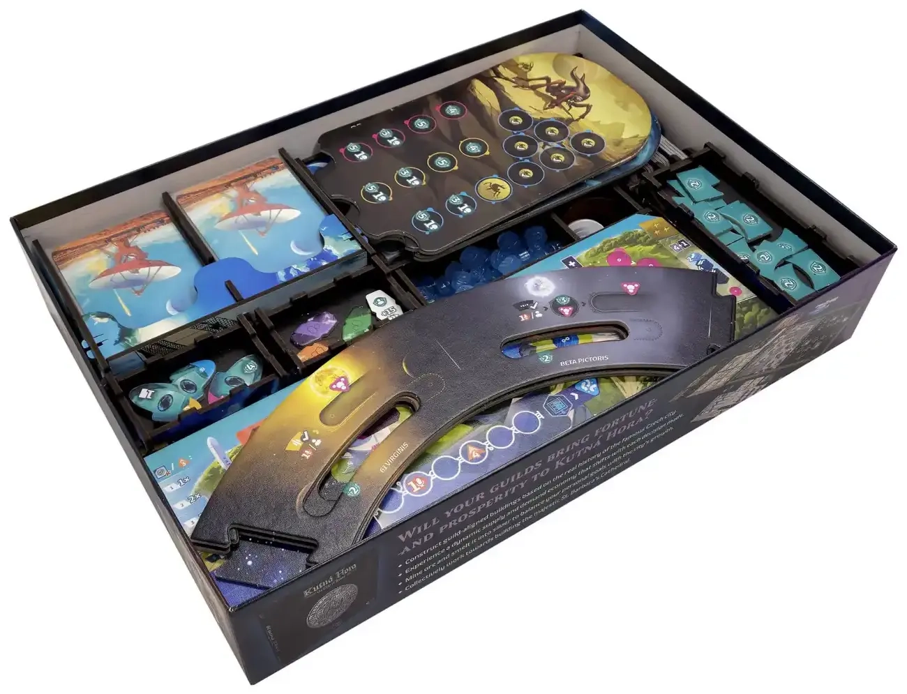 Seti - Deluxe Insert aus Holz (UV-Print)