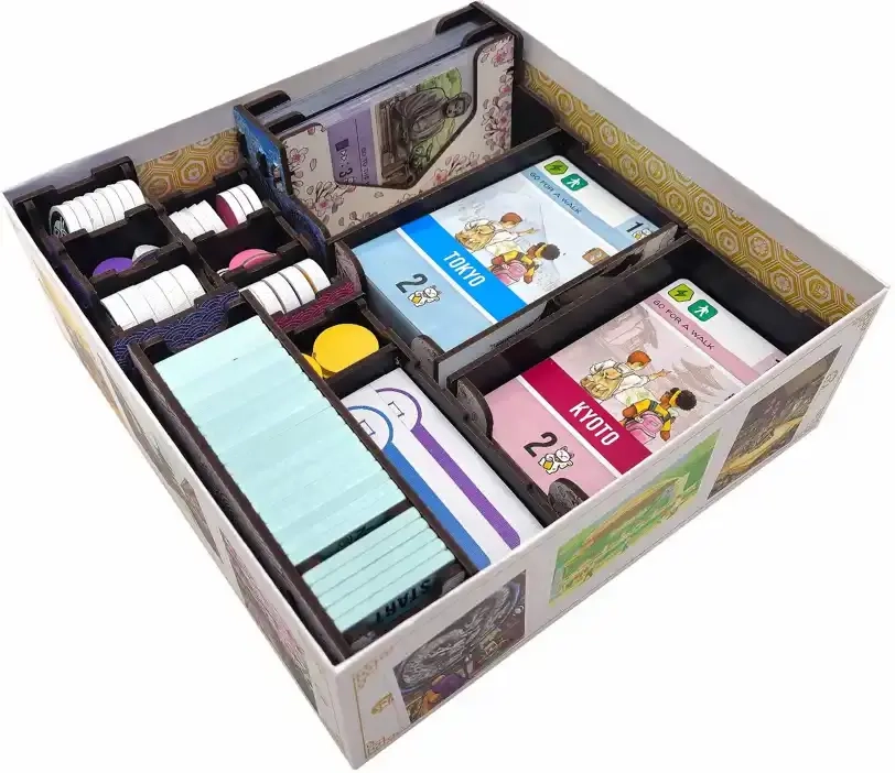 Auf nach Japan! - Deluxe Insert aus Holz (UV-Print)