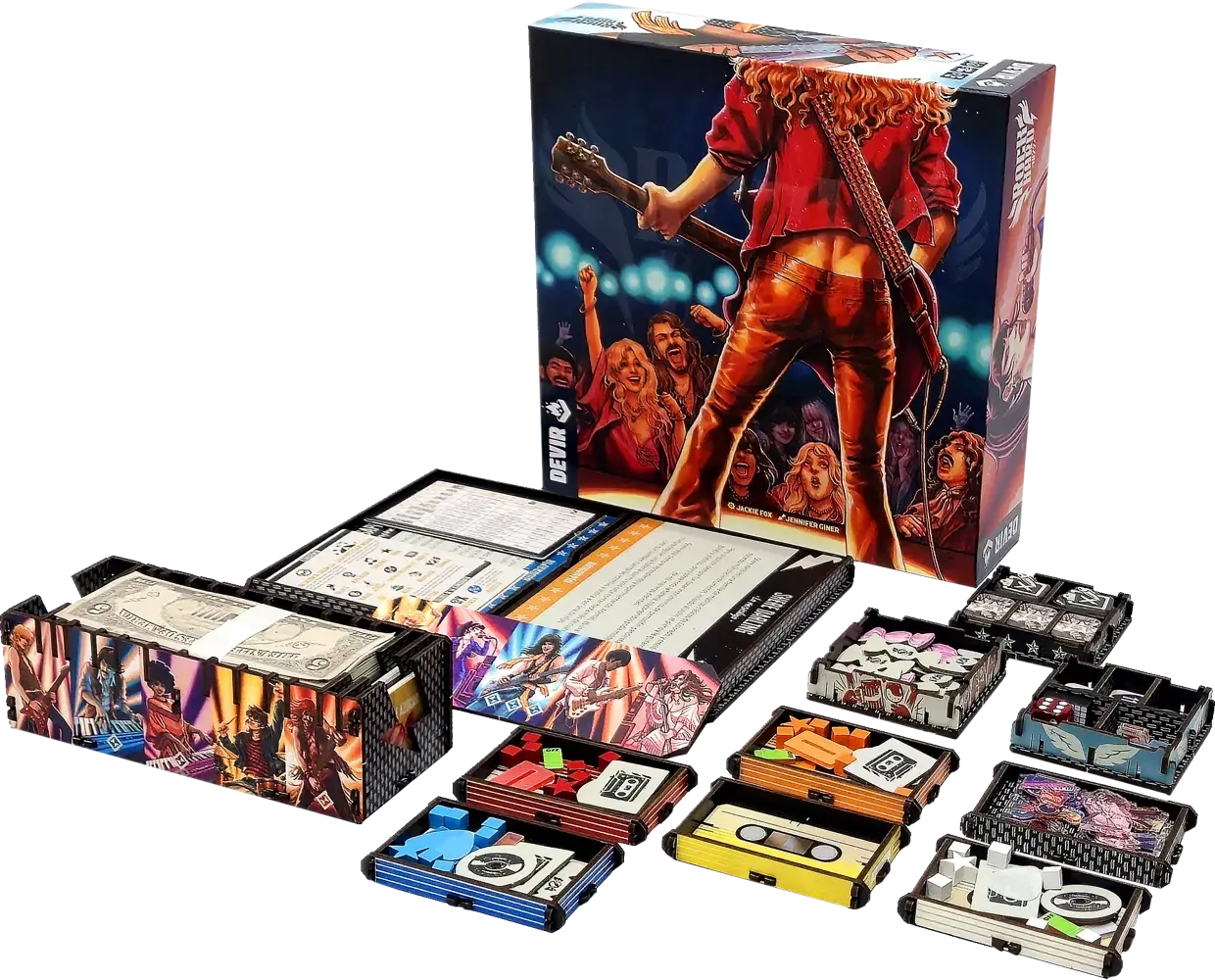 Rock Hard: 1977 - Deluxe Insert aus Holz (UV-Print)