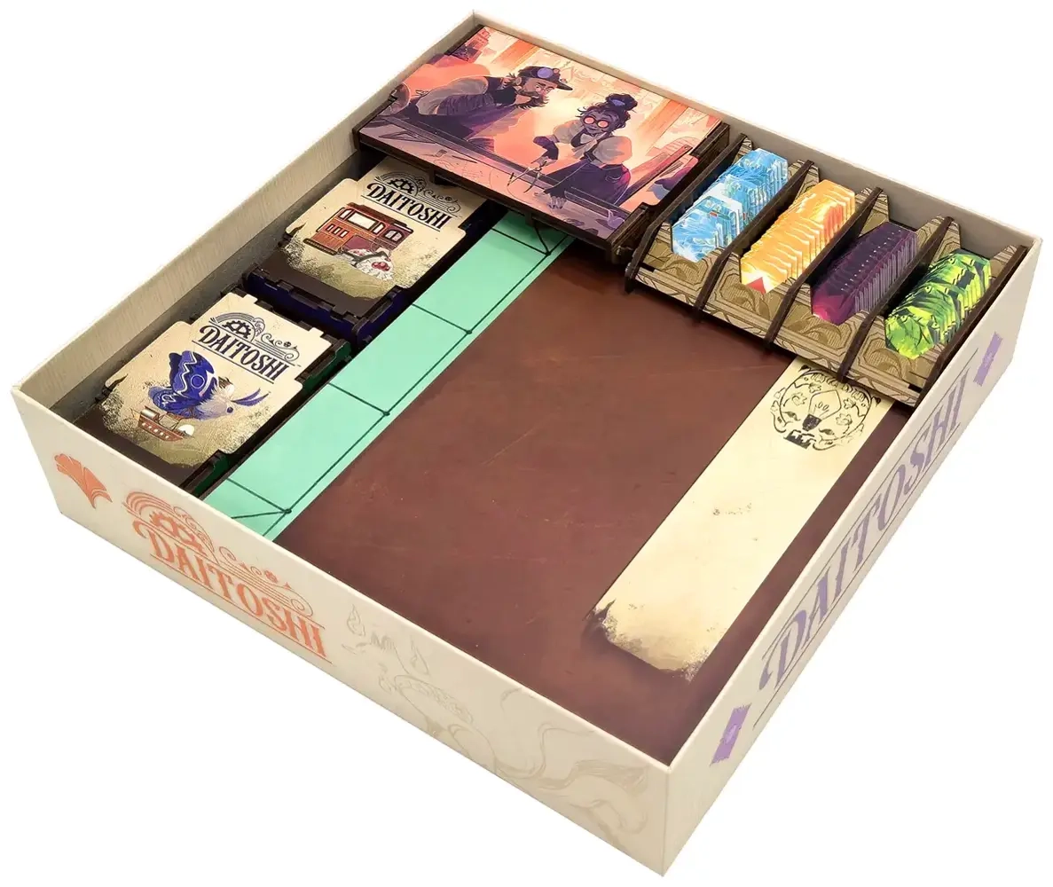 Daitoshi - Deluxe Insert aus Holz (UV-Print)