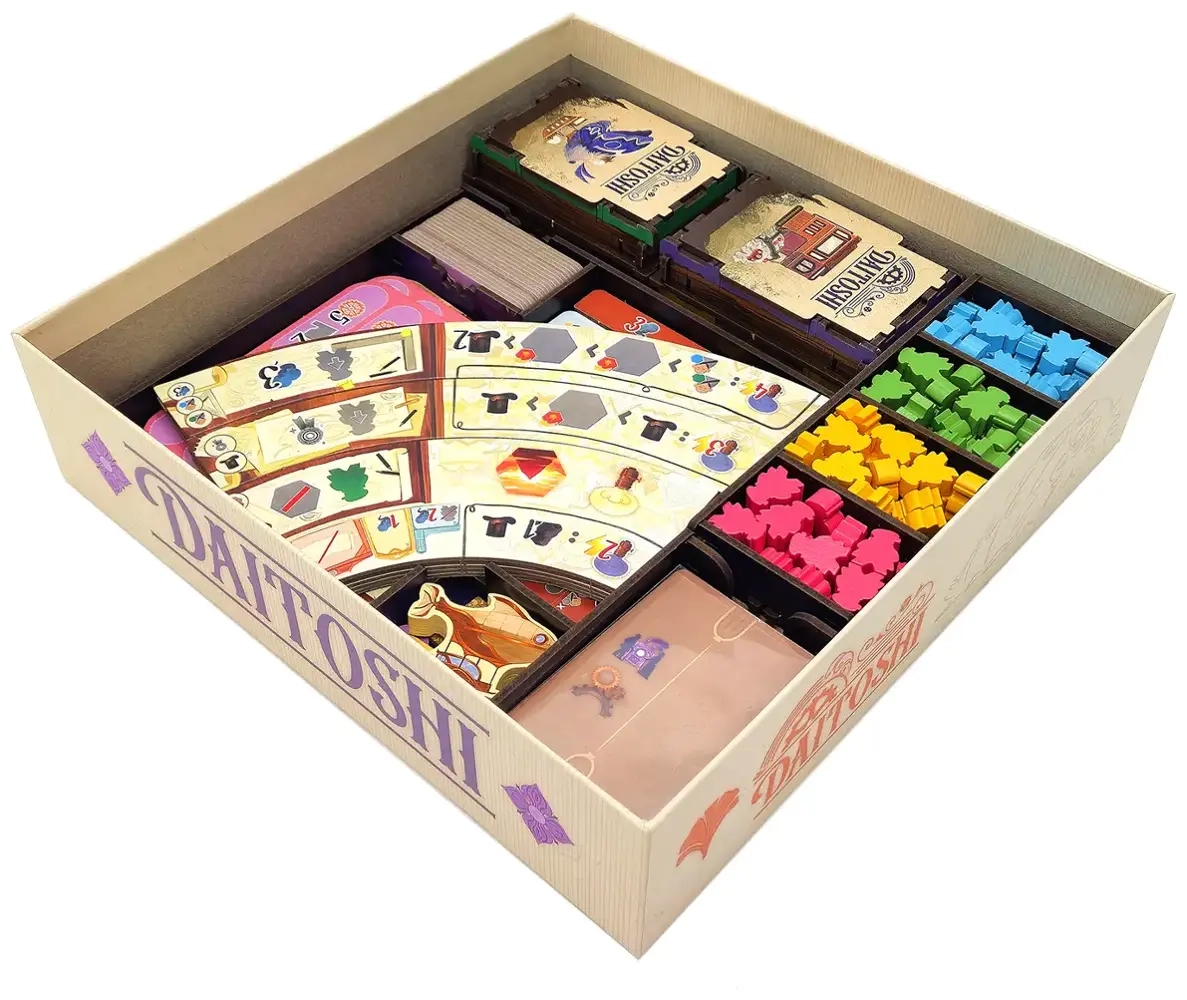 Daitoshi - Deluxe Insert aus Holz (UV-Print)