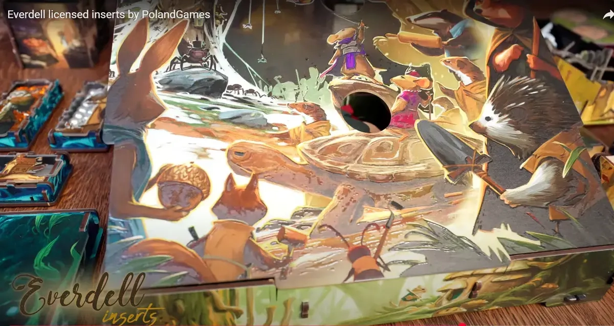 Insert - Everdell Complete Collection - Sortiereinsatz aus Holz