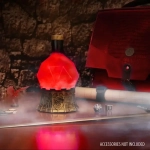 ENHANCE Tabletop Potion Light Red