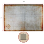 ENHANCE Tabletop RPGs Deluxe RPG Grid Mat Campaign Kit