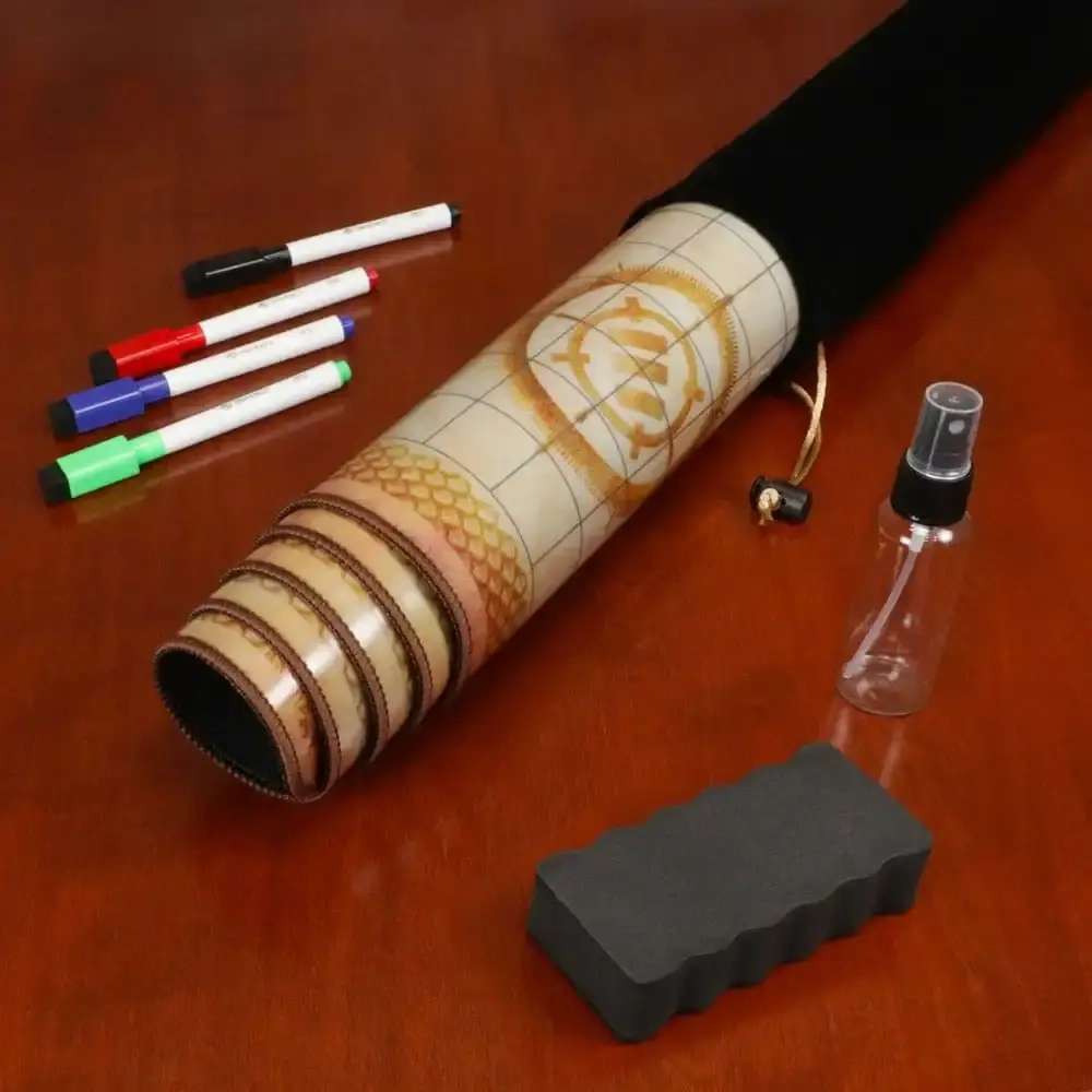 ENHANCE Tabletop RPGs Deluxe RPG Grid Mat Campaign Kit