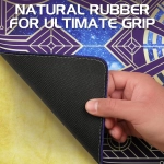 ENHANCE Trading Card Games TCG Playmat with Stitched Edges (Stars)