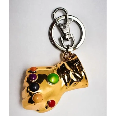 Marvel Comics Metall-Schlüsselanhänger Infinity Gauntlet