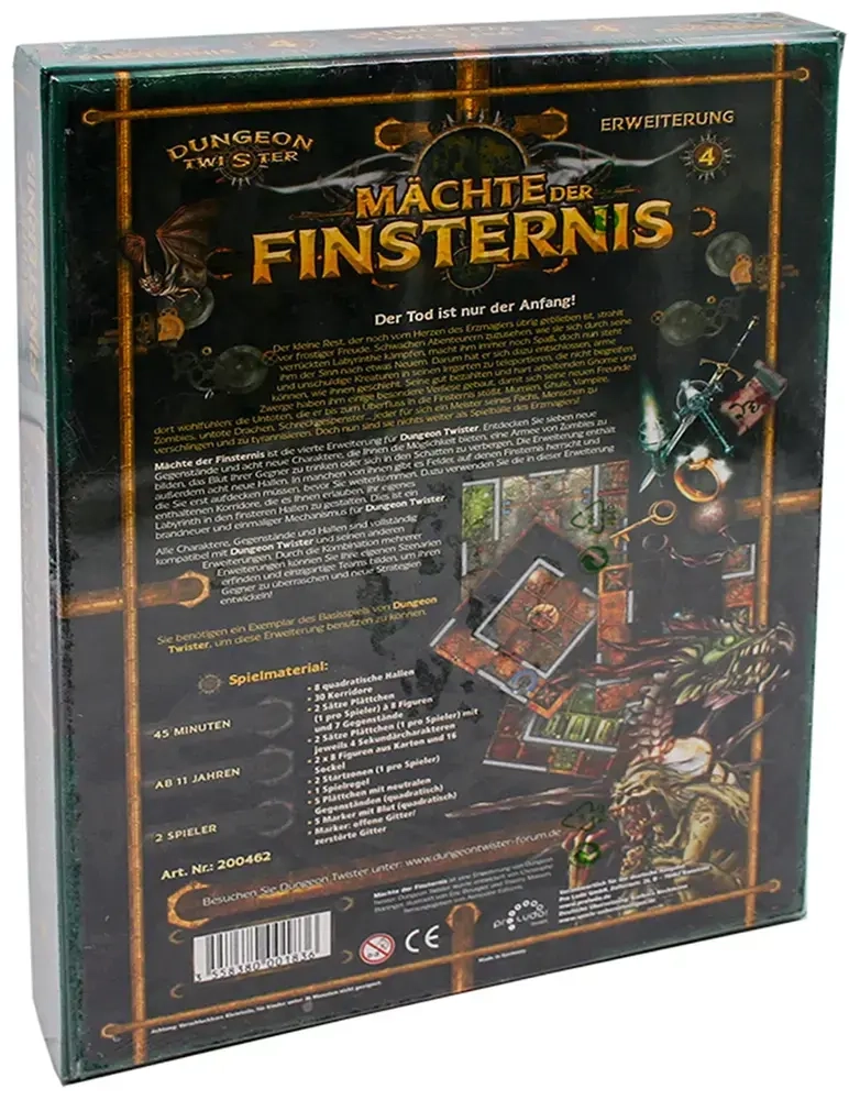 Dungeon Twister - Erweiterung #4 - Mächte der Finsterniss