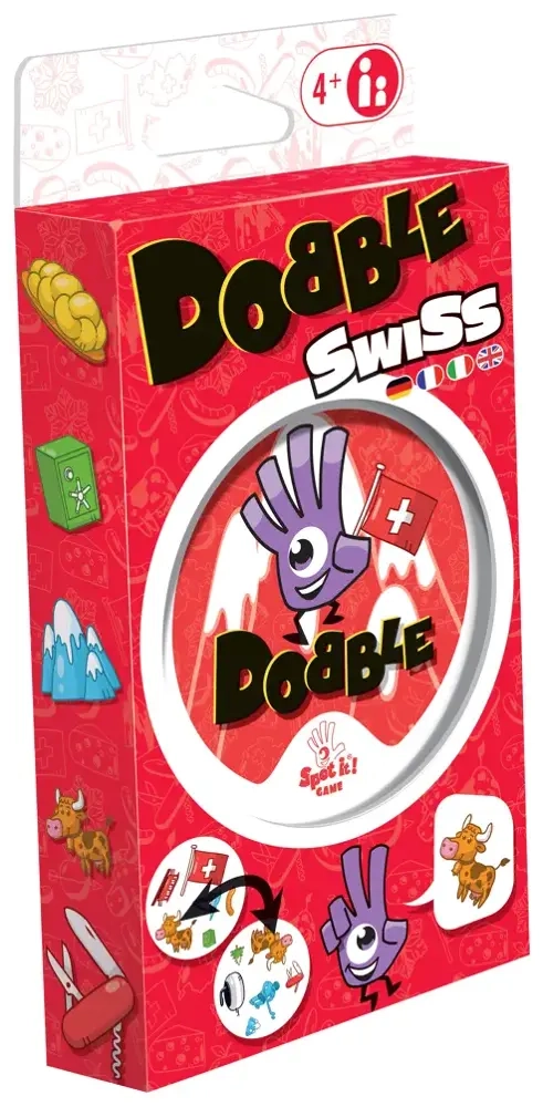 Dobble - Swiss Edition - DE/FR/IT/EN