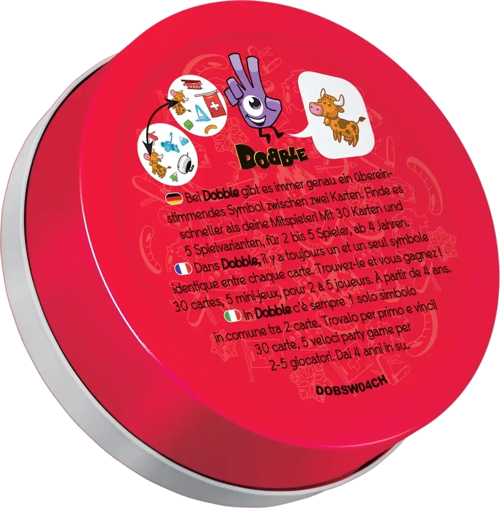 Dobble - Swiss Edition - DE/FR/IT/EN