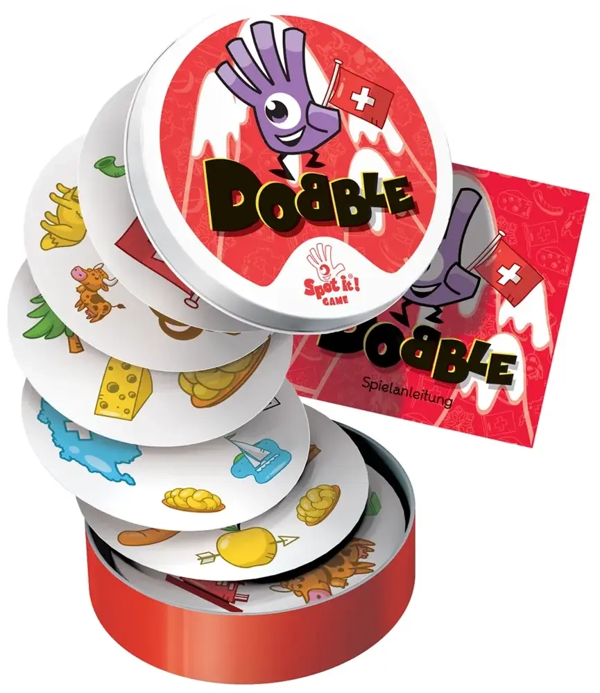 Dobble - Swiss Edition - DE/FR/IT/EN