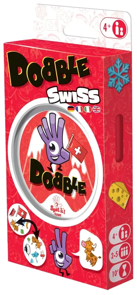 Dobble - Swiss Edition - DE/FR/IT/EN