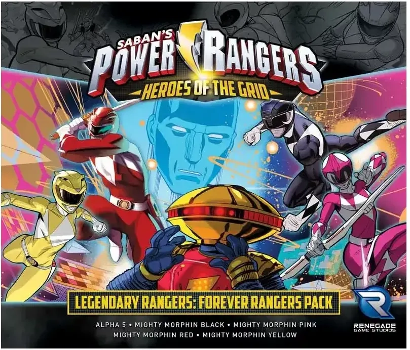 Power Rangers Heroes of the Grid: Legendary Rangers Forever Rangers Pack - EN
