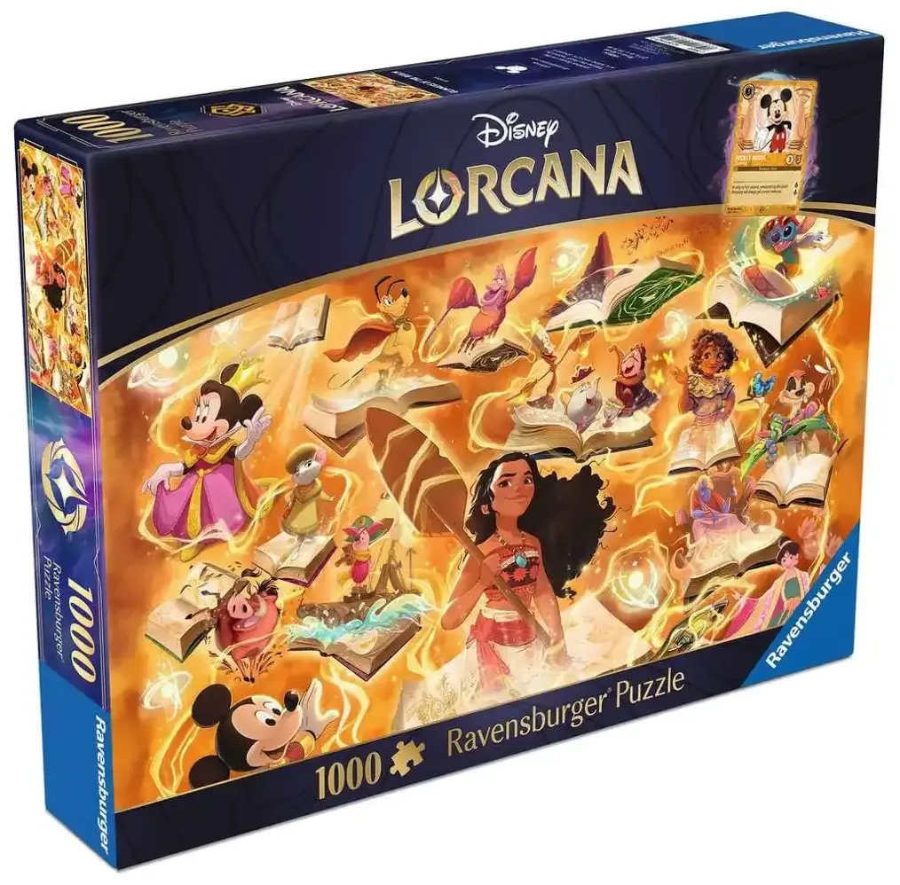 Disney Lorcana Puzzle Glimmers of the Realm: Amber