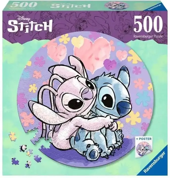 Lilo & Stitch - Rund-Puzzle