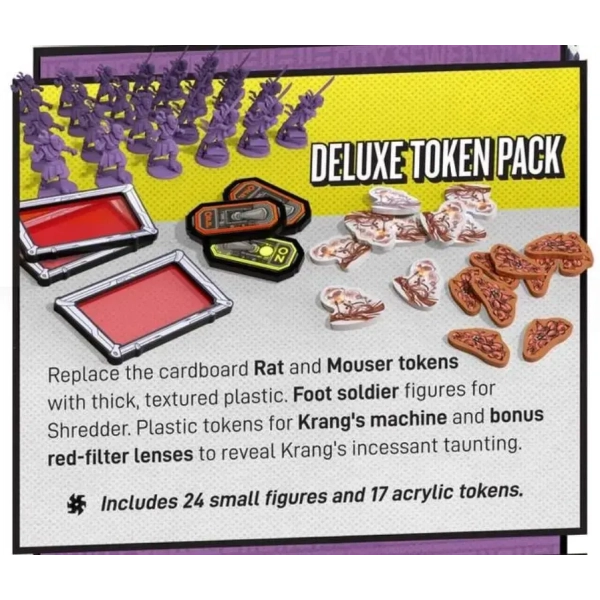 Unmatched Adventures TMNT Deluxe - Token Pack Expansion