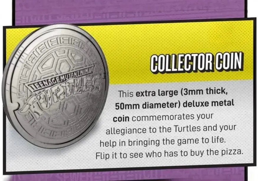 Unmatched Adventures TMNT Collector Coin