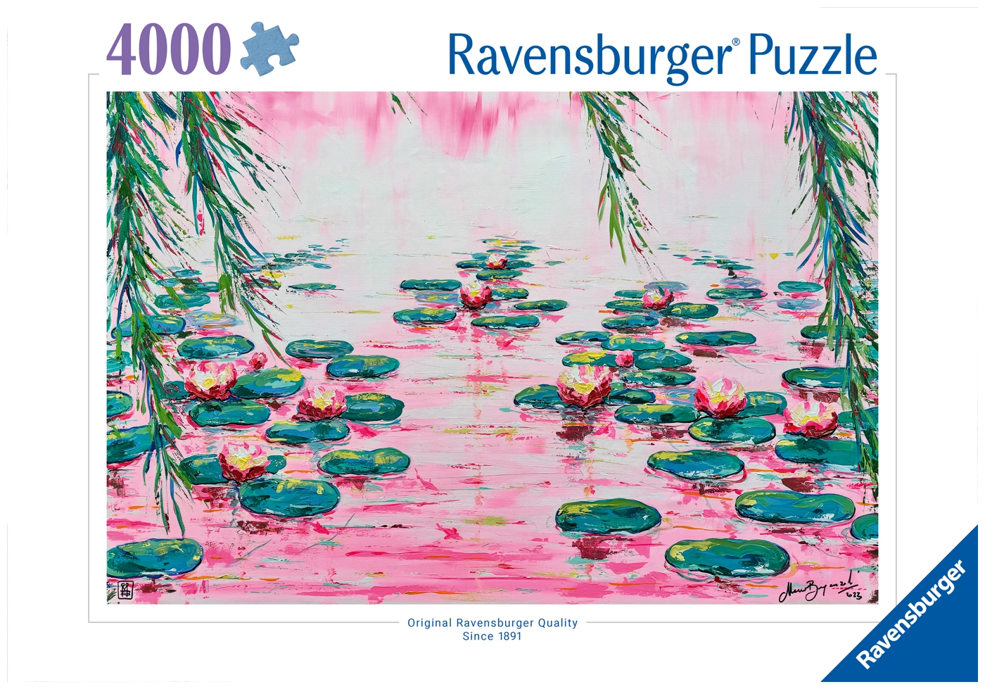 Pink Water Lilies