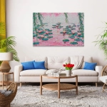 Pink Water Lilies