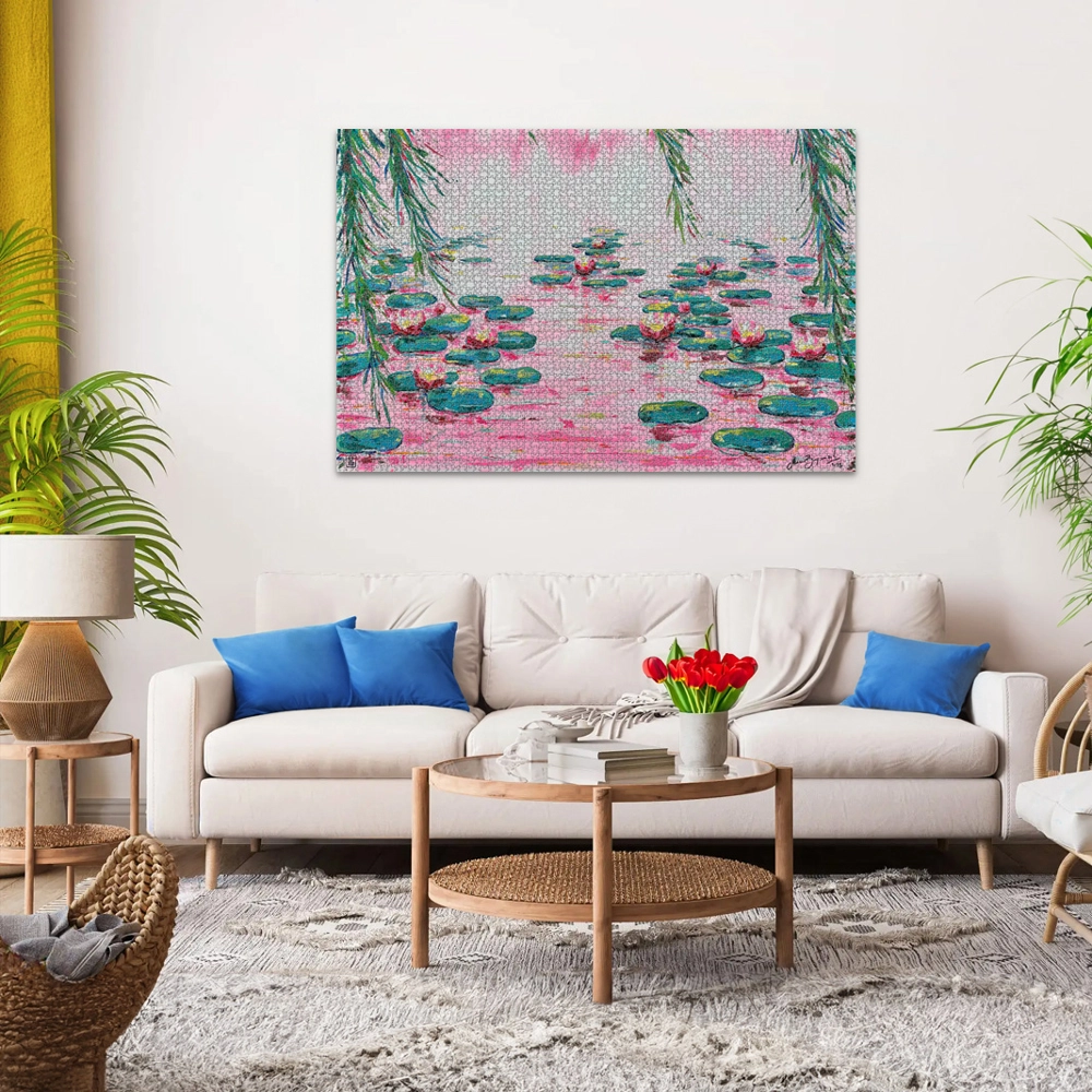 Pink Water Lilies