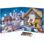 Puzzle Adventskalender - Weihnachtskrippe - 24 Puzzles
