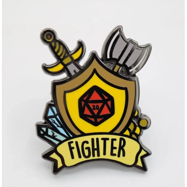 Banner Class Pins Fighter