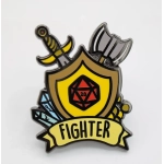 Banner Class Pins Fighter
