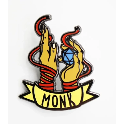 Banner Class Pins Monk