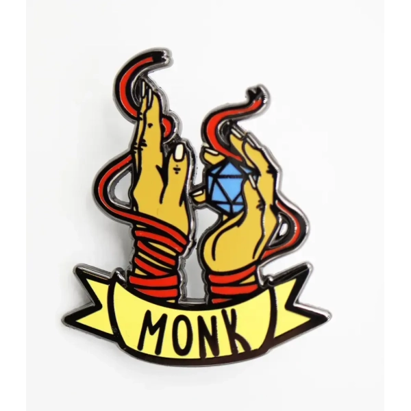 Banner Class Pins Monk