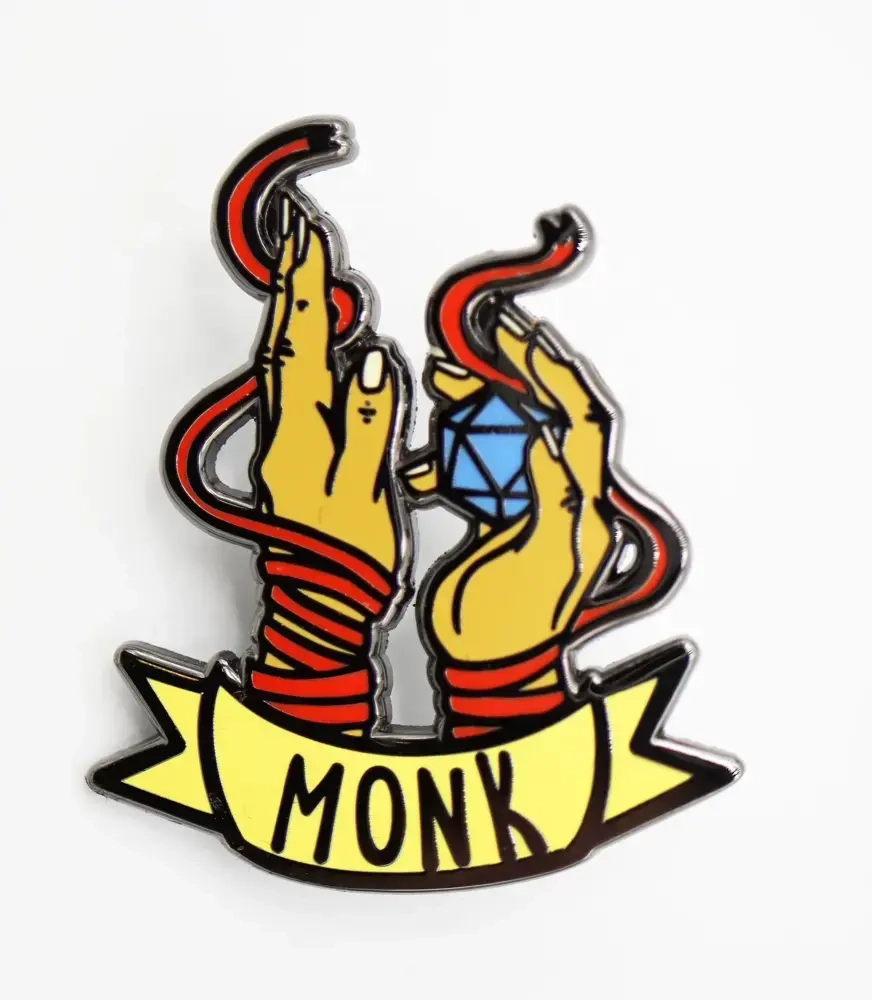Banner Class Pins Monk