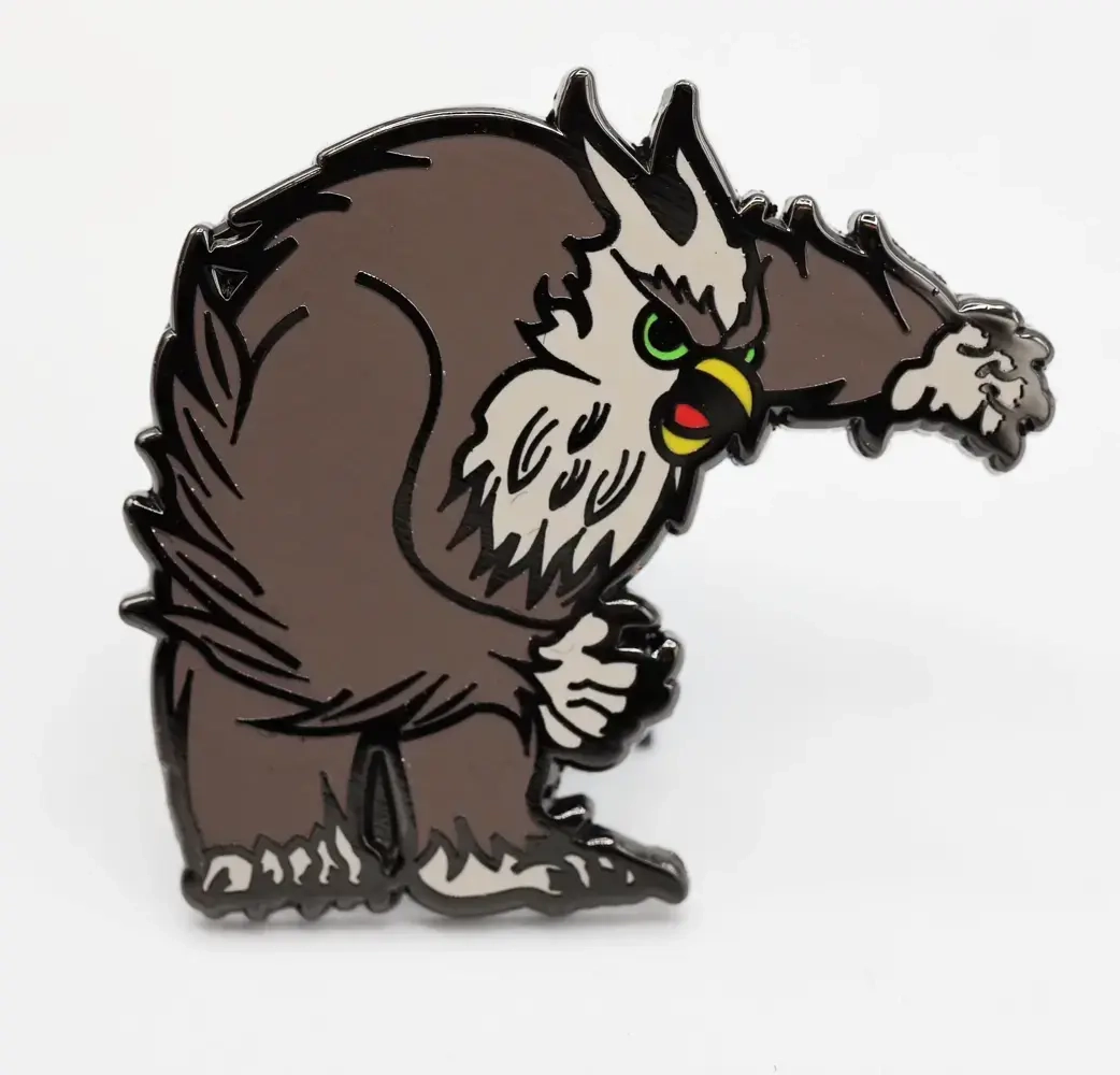 Monster Index Pin Owl Bear