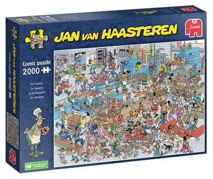 Die Bäckerei - Jan van Haasteren - 2000 Teile Puzzle