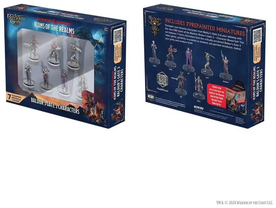 D&D Icons of the Realms: Baldur's Gate 3 - Character Boxed Set - EN