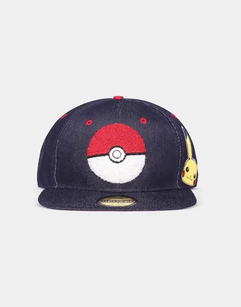 Pokémon - Pokéball - Denim Snapback Cap