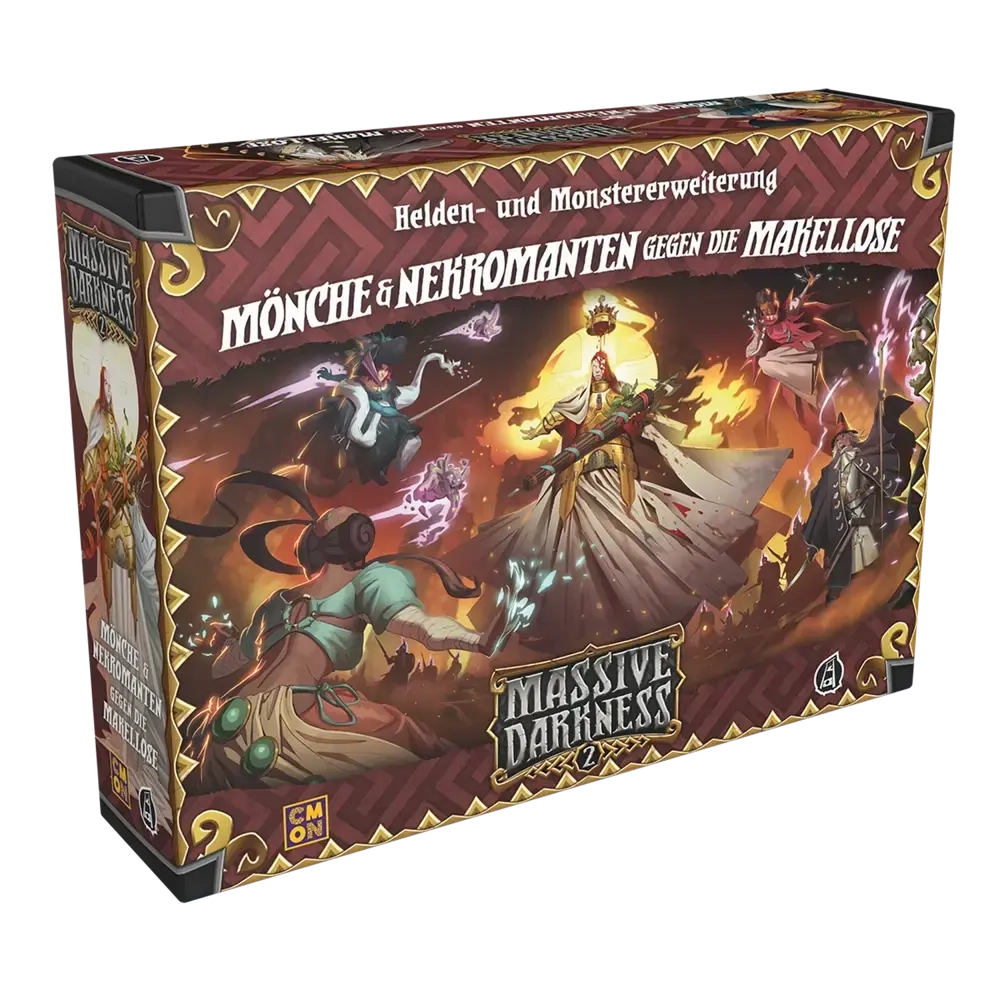 Massive Darkness 2 – Mönche & Nekromanten gegen die Makellose Erweiterung