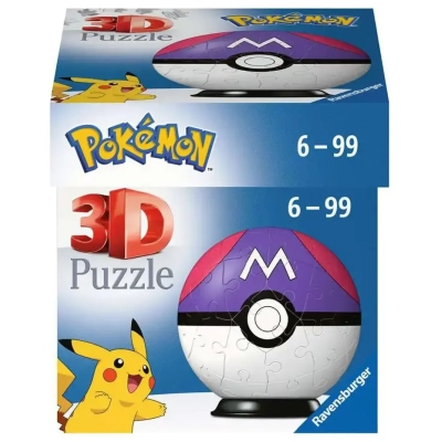 3D Puzzleball - Pokémon Meisterball