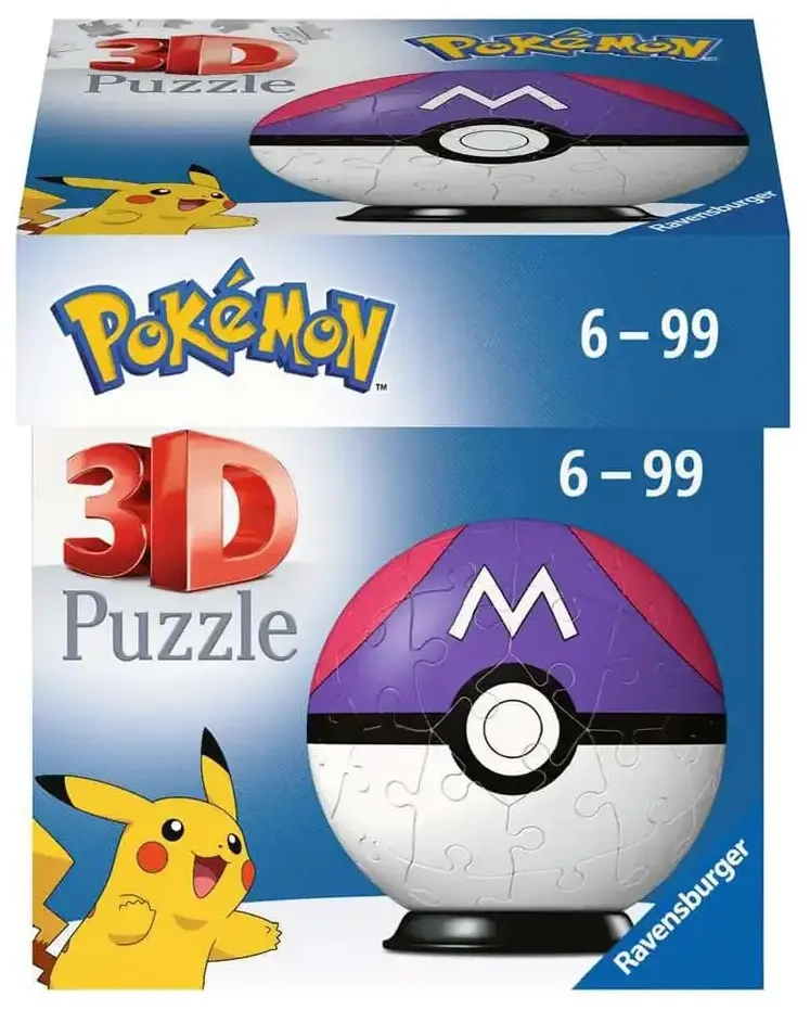 3D Puzzleball - Pokémon Meisterball
