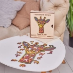 Holzpuzzle - Die Lustige Giraffe