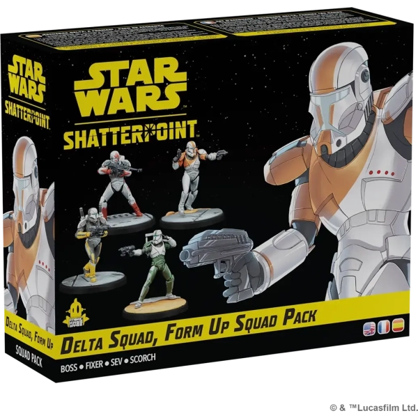 Star Wars: Shatterpoint – Delta Squad, Form Up Squad Pack