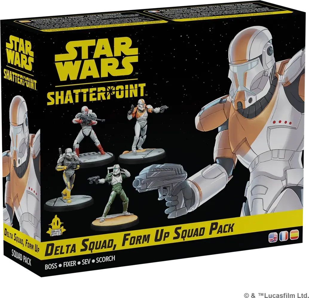 Star Wars: Shatterpoint – Delta Squad, Form Up Squad Pack