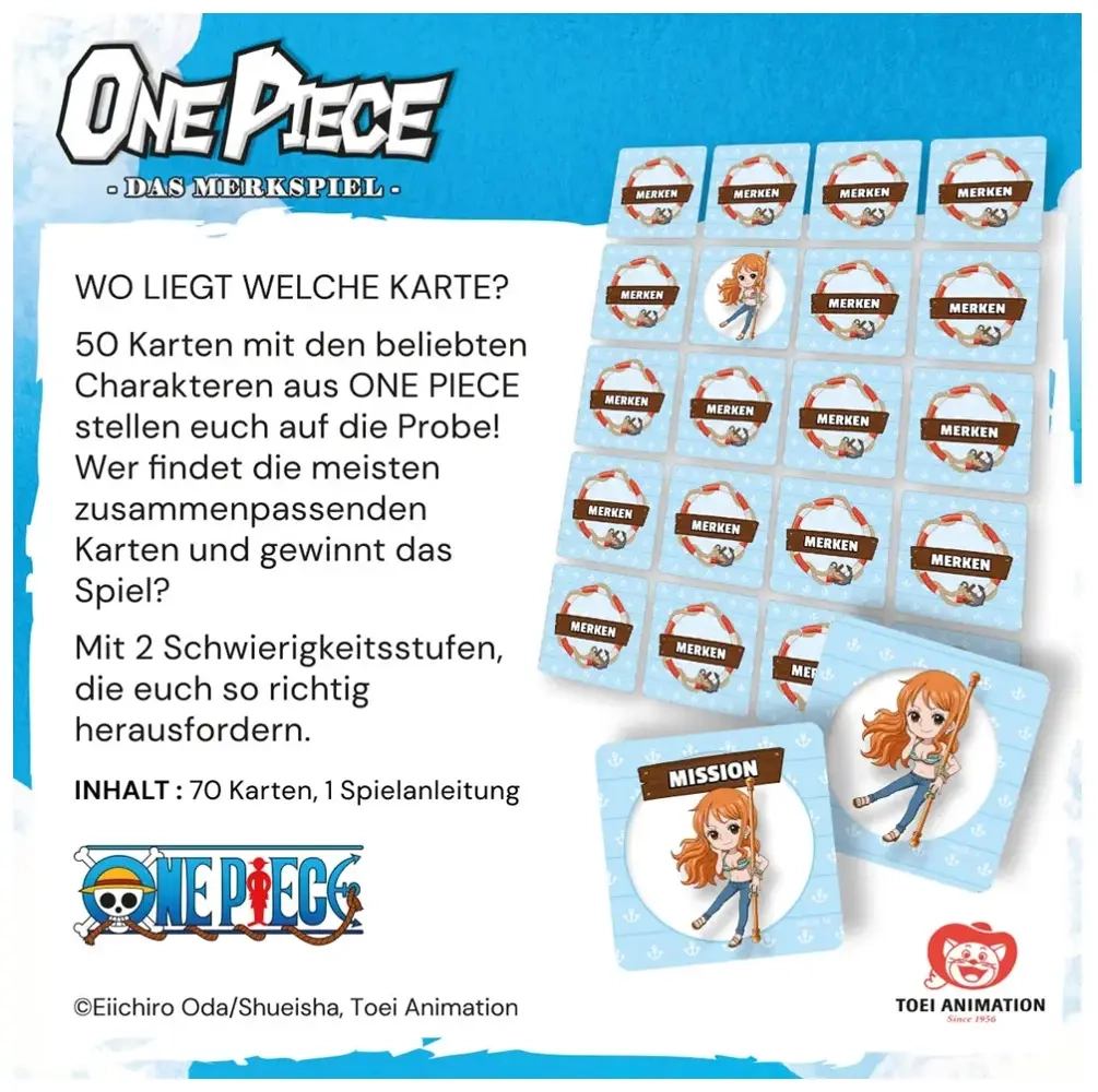 One Piece: Das Merkspiel